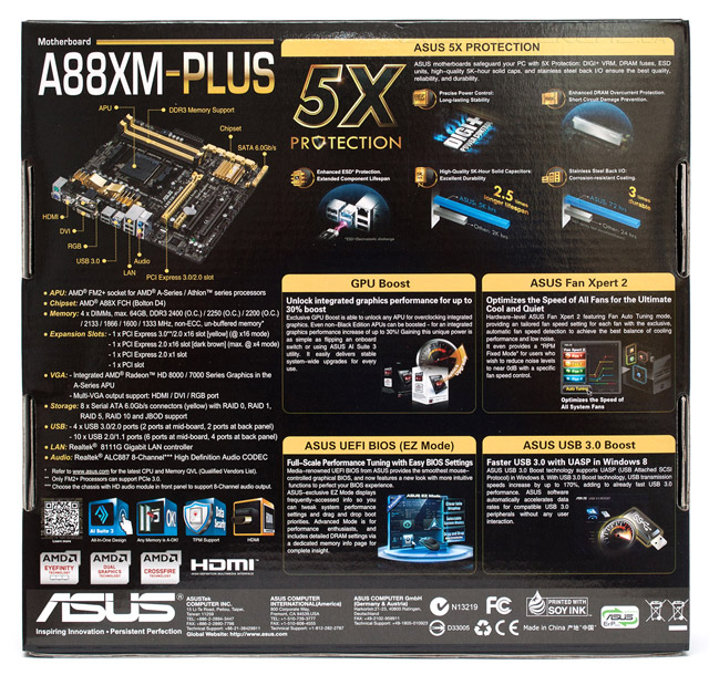 ASUS A88XM-Plus