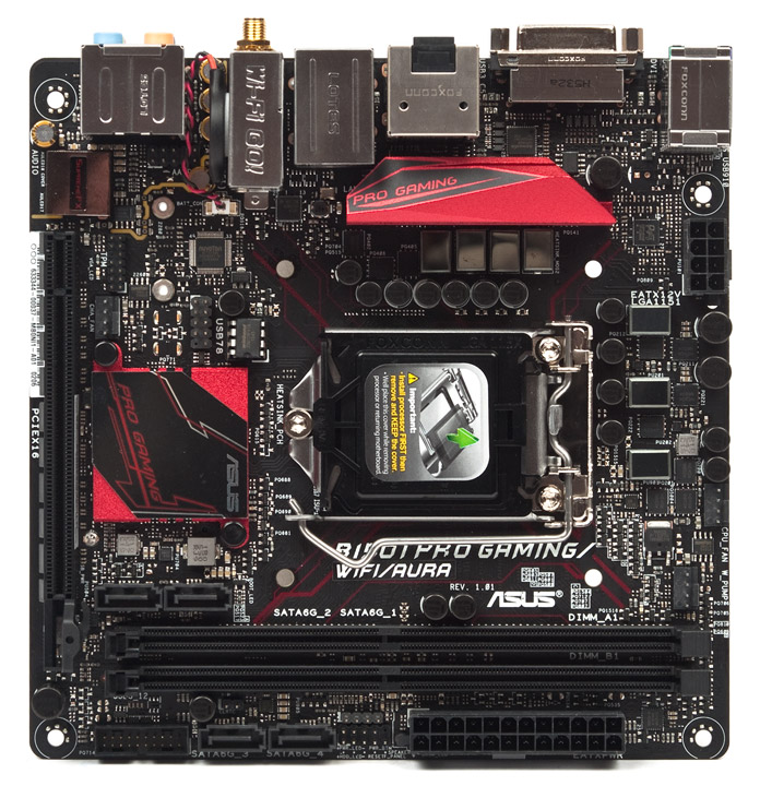 ASUS B150i Pro Gaming/Wi-Fi/Aura