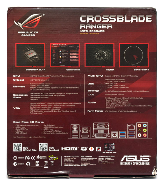 ASUS Crossblade Ranger