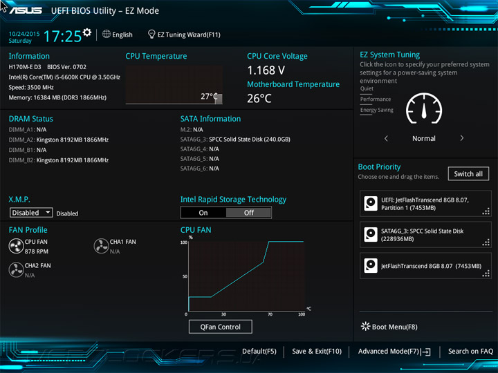 ASUS H170M-E D3