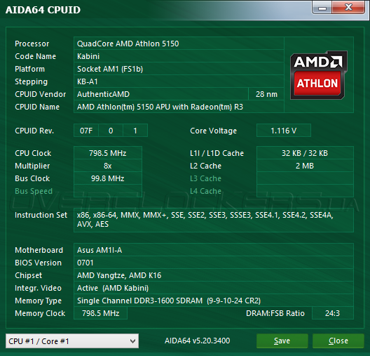 AMD Athlon 5150