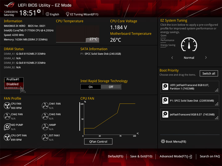 ASUS Maximus IX Hero