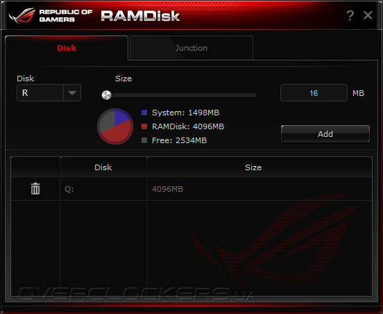 ASUS RAMDisk