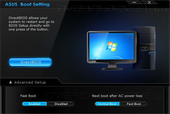 ASUS BootSettings