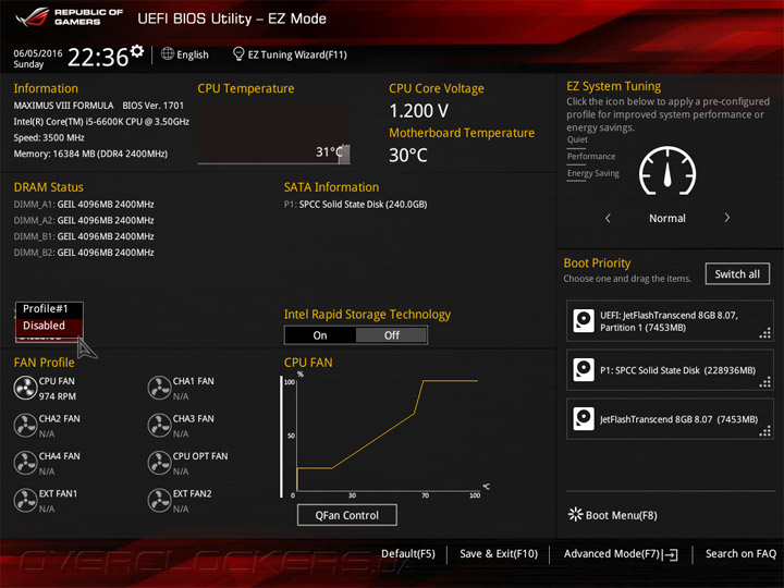 ASUS Maximus VIII Formula