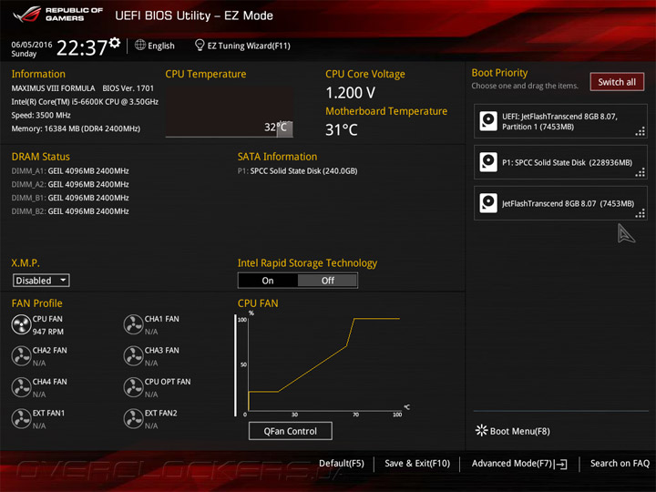 ASUS Maximus VIII Formula