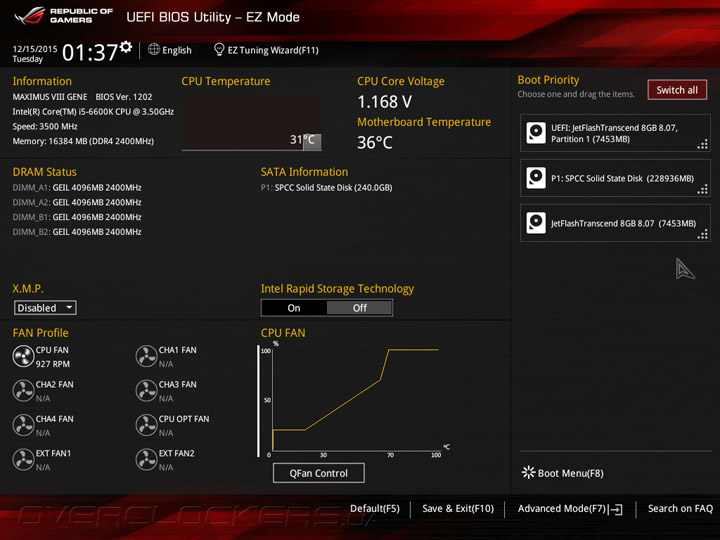 ASUS Maximus VIII Gene