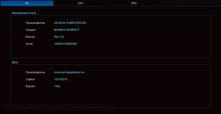 ASUS Maximus VIII Impact