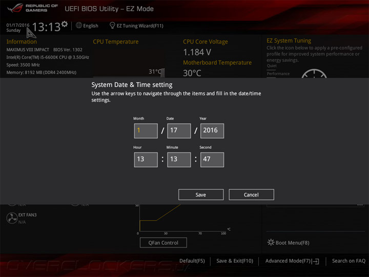 ASUS Maximus VIII Impact