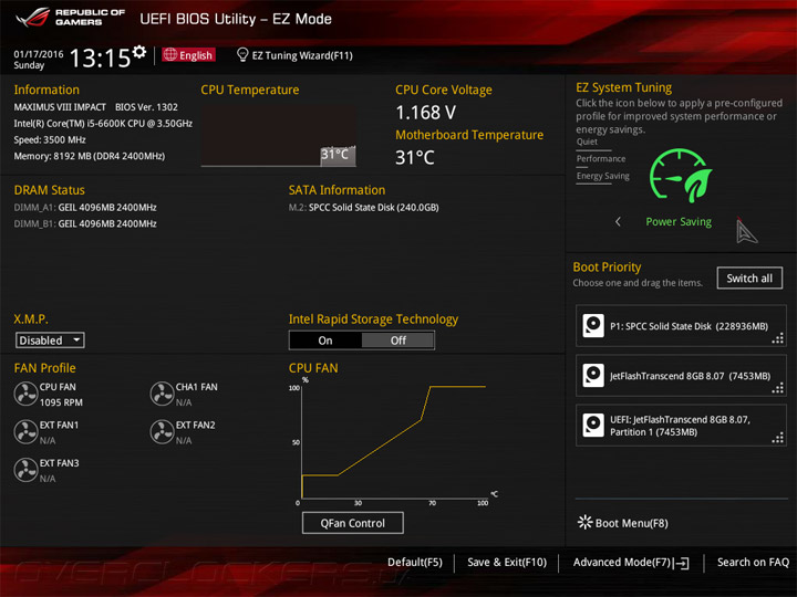 ASUS Maximus VIII Impact