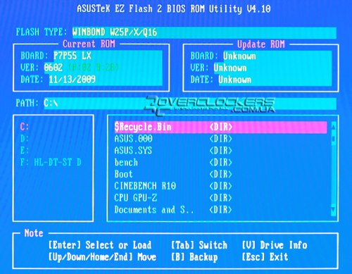 P7p55 lx bios не грузит винду