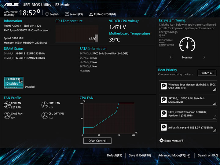 ASUS Prime A320I-K