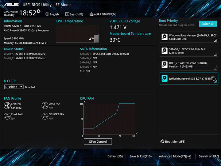 ASUS Prime A320I-K