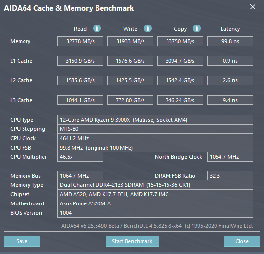 ASUS Prime A520M-A