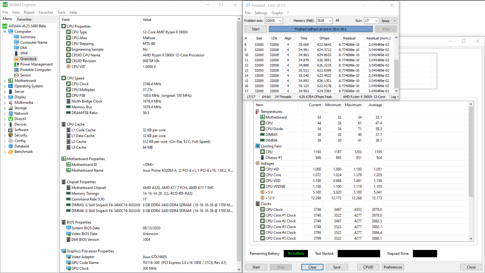 ASUS Prime A520M-A