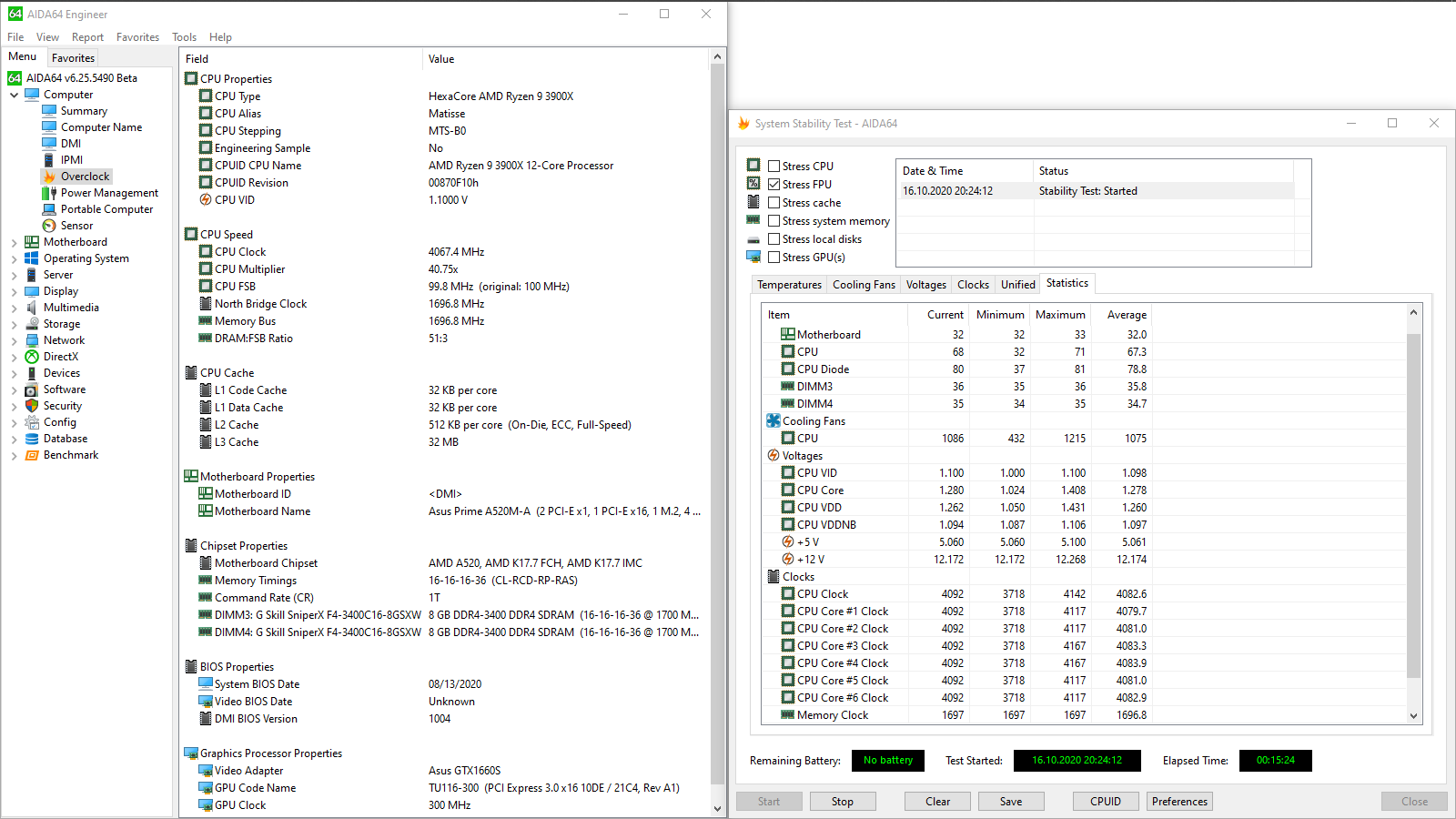 ASUS Prime A520M-A