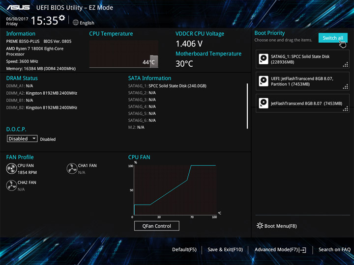 ASUS Prime B350-Plus