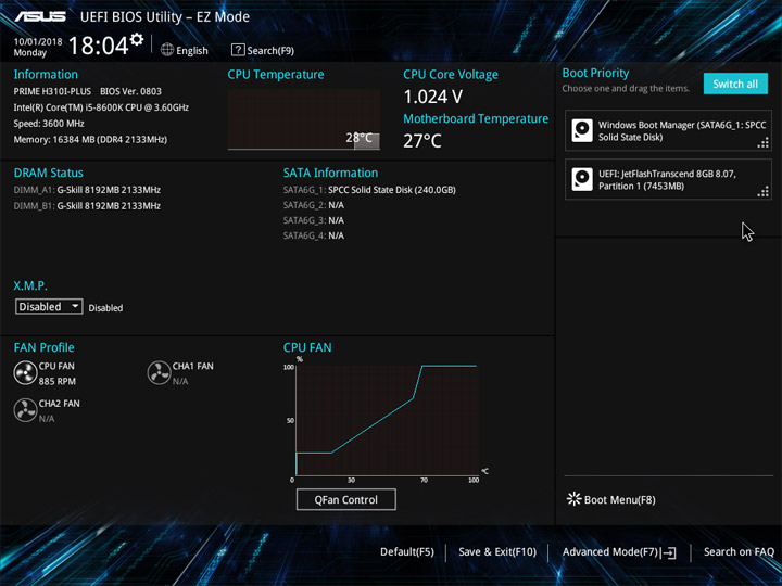 ASUS Prime H310I-Plus