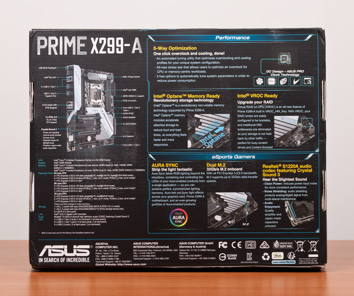 ASUS Prime X299-A