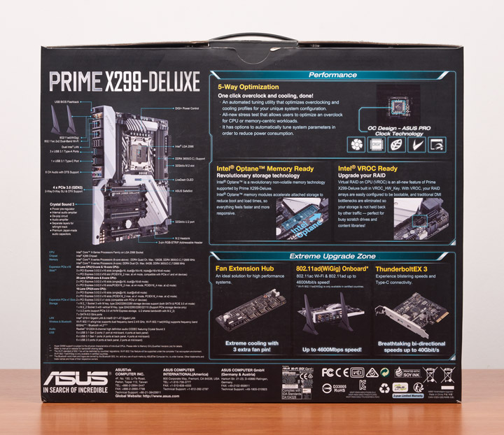 ASUS Prime X299-Deluxe