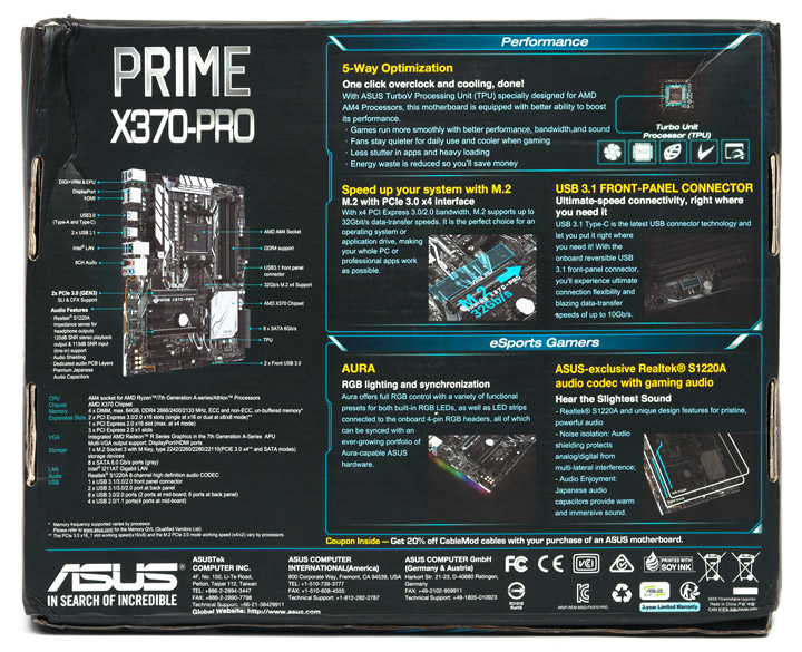 ASUS Prime X370-Pro