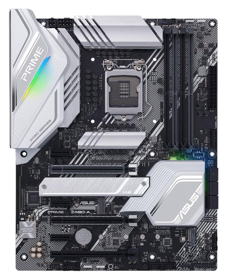 Asus z490 a prime топология шины памяти