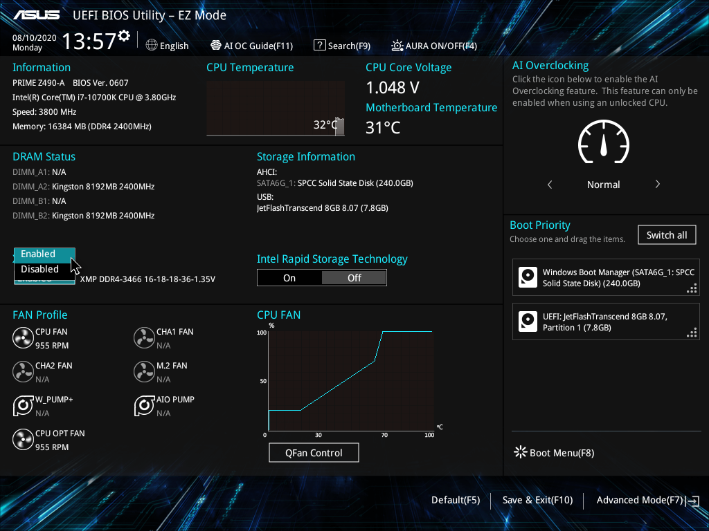 ASUS Prime Z490-A