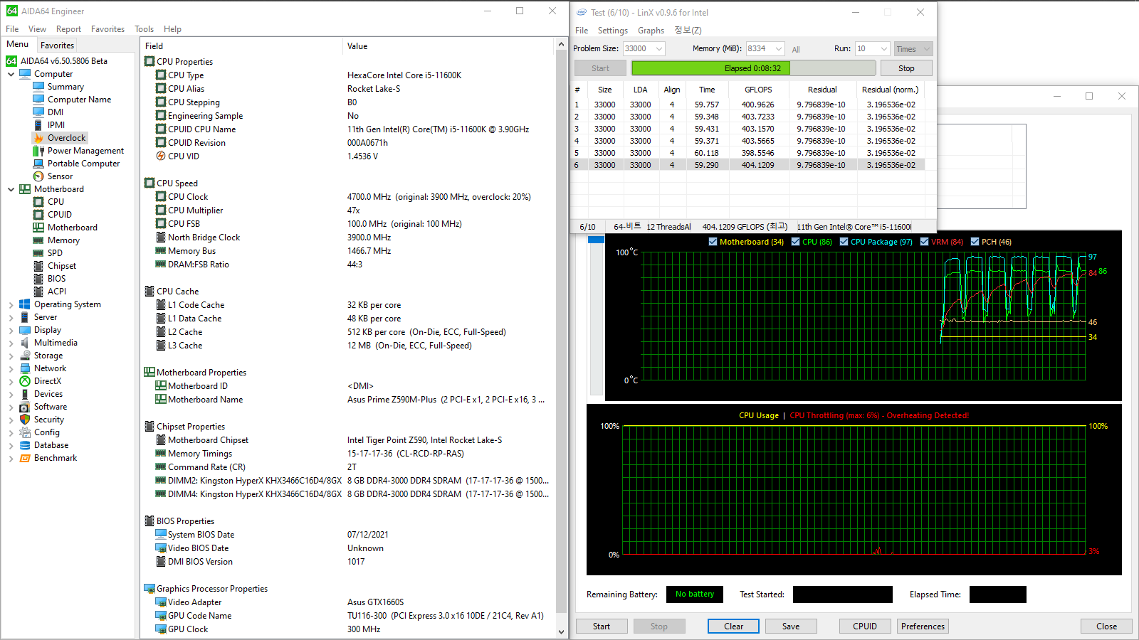 ASUS Prime Z590M-Plus