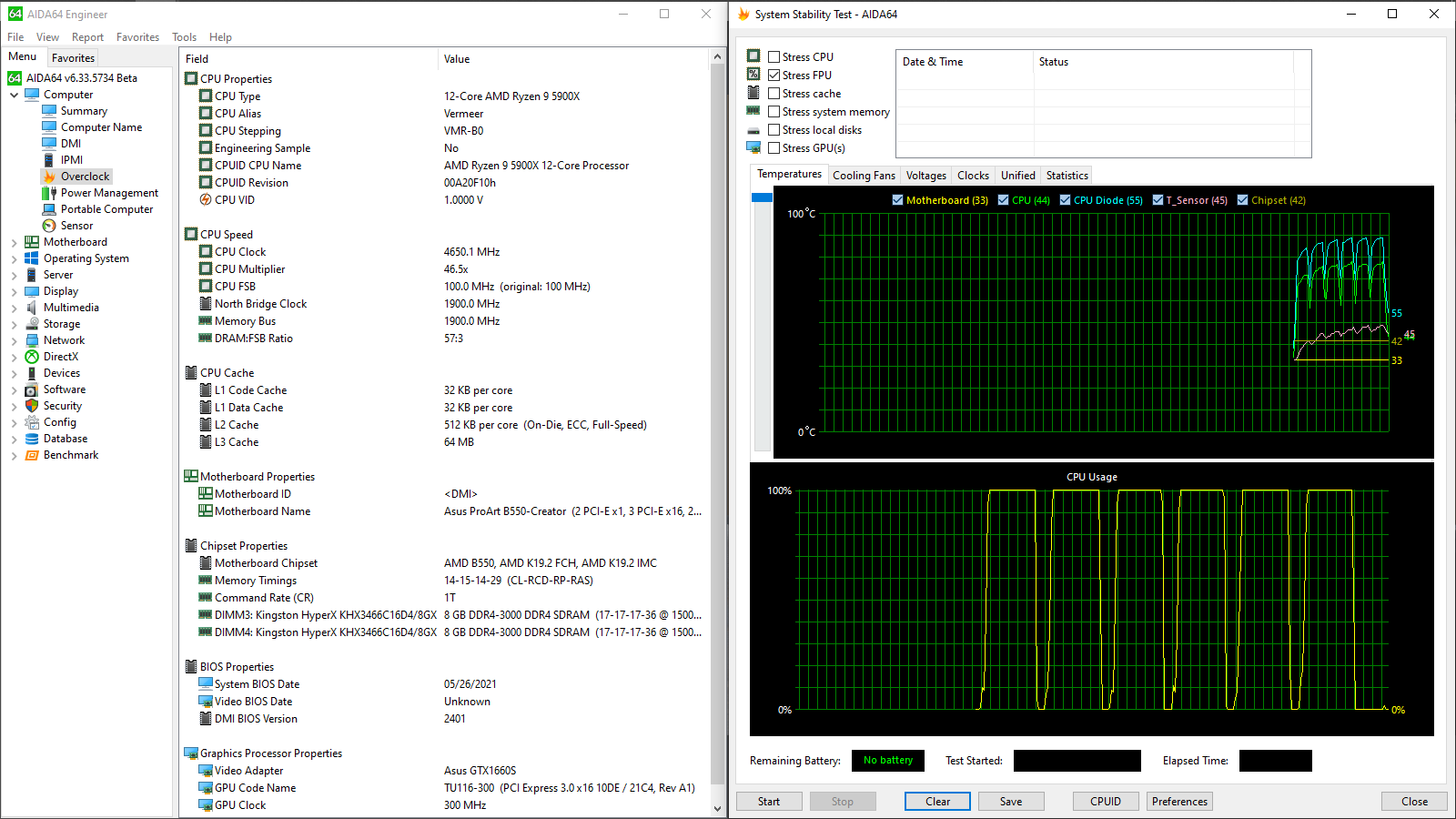 ASUS ProArt B550-Creator