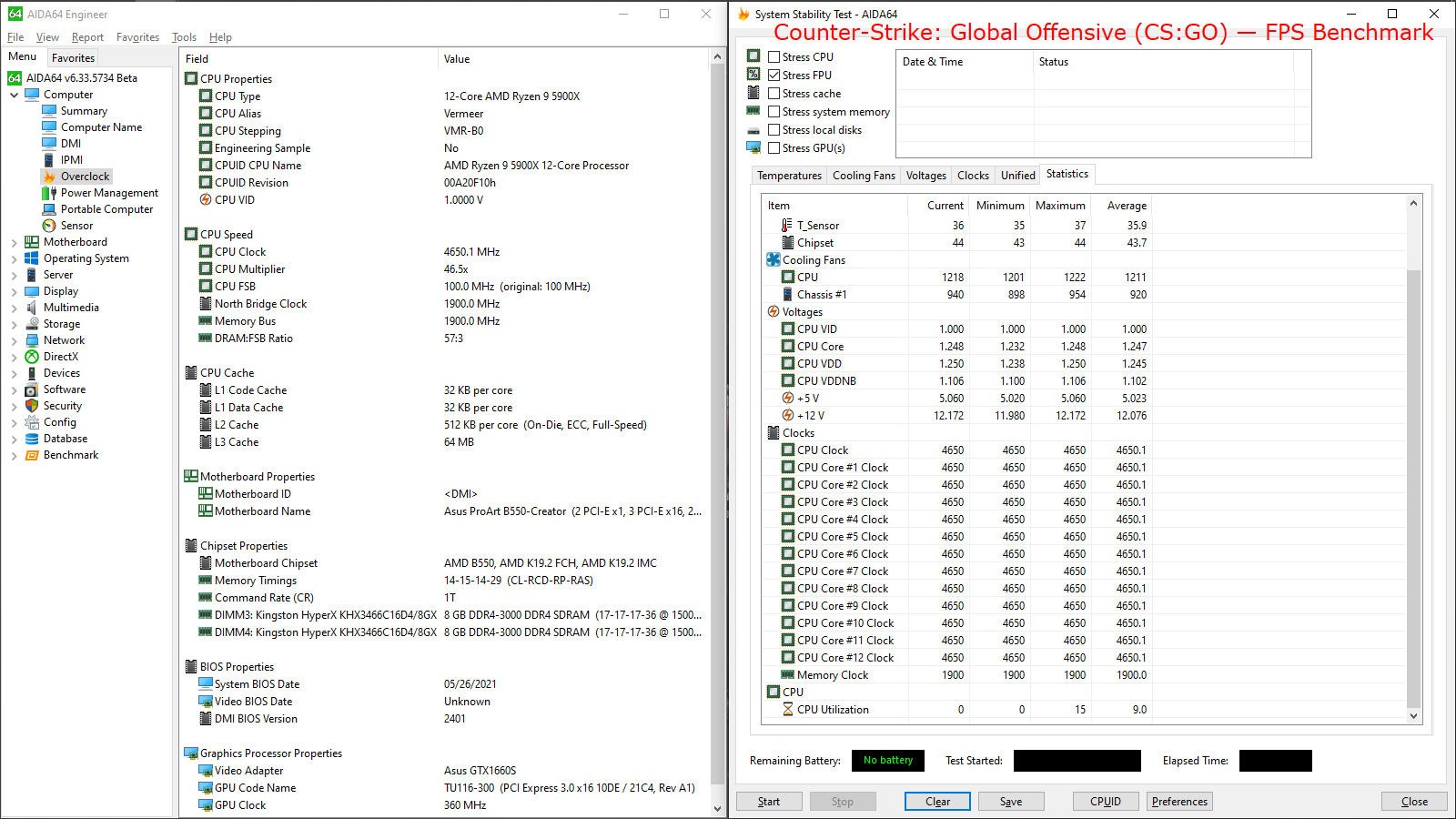 ASUS ProArt B550-Creator