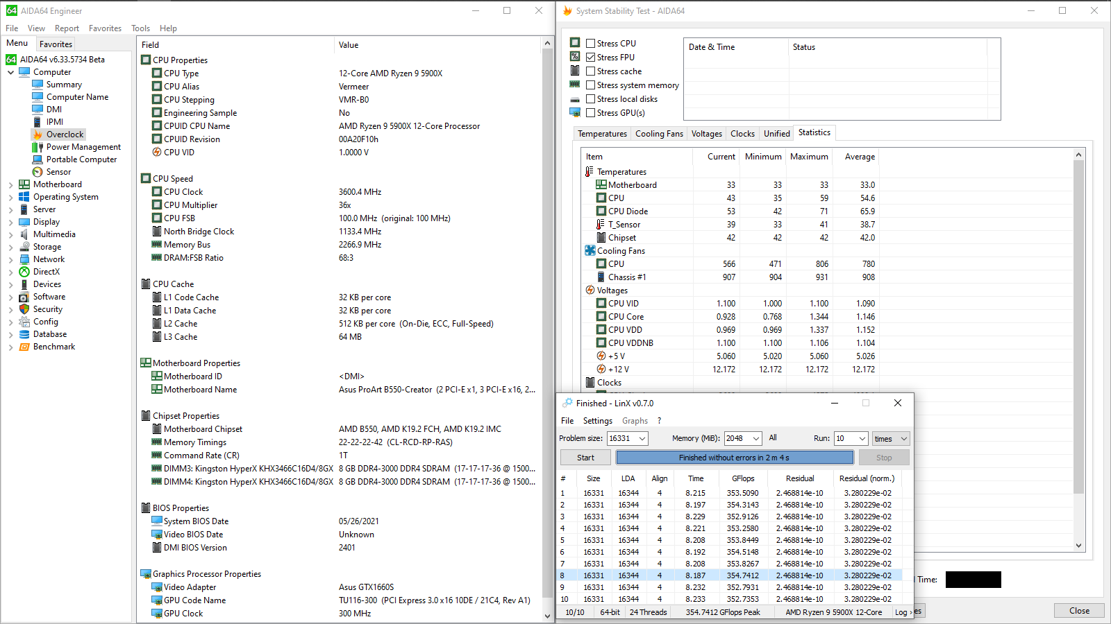 ASUS ProArt B550-Creator