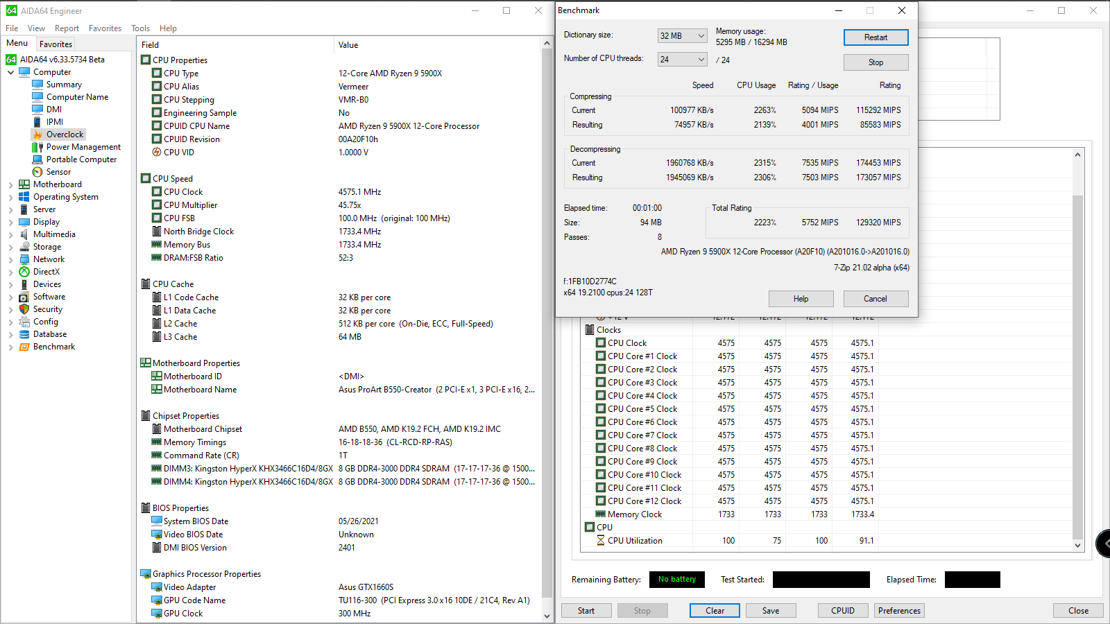 ASUS ProArt B550-Creator