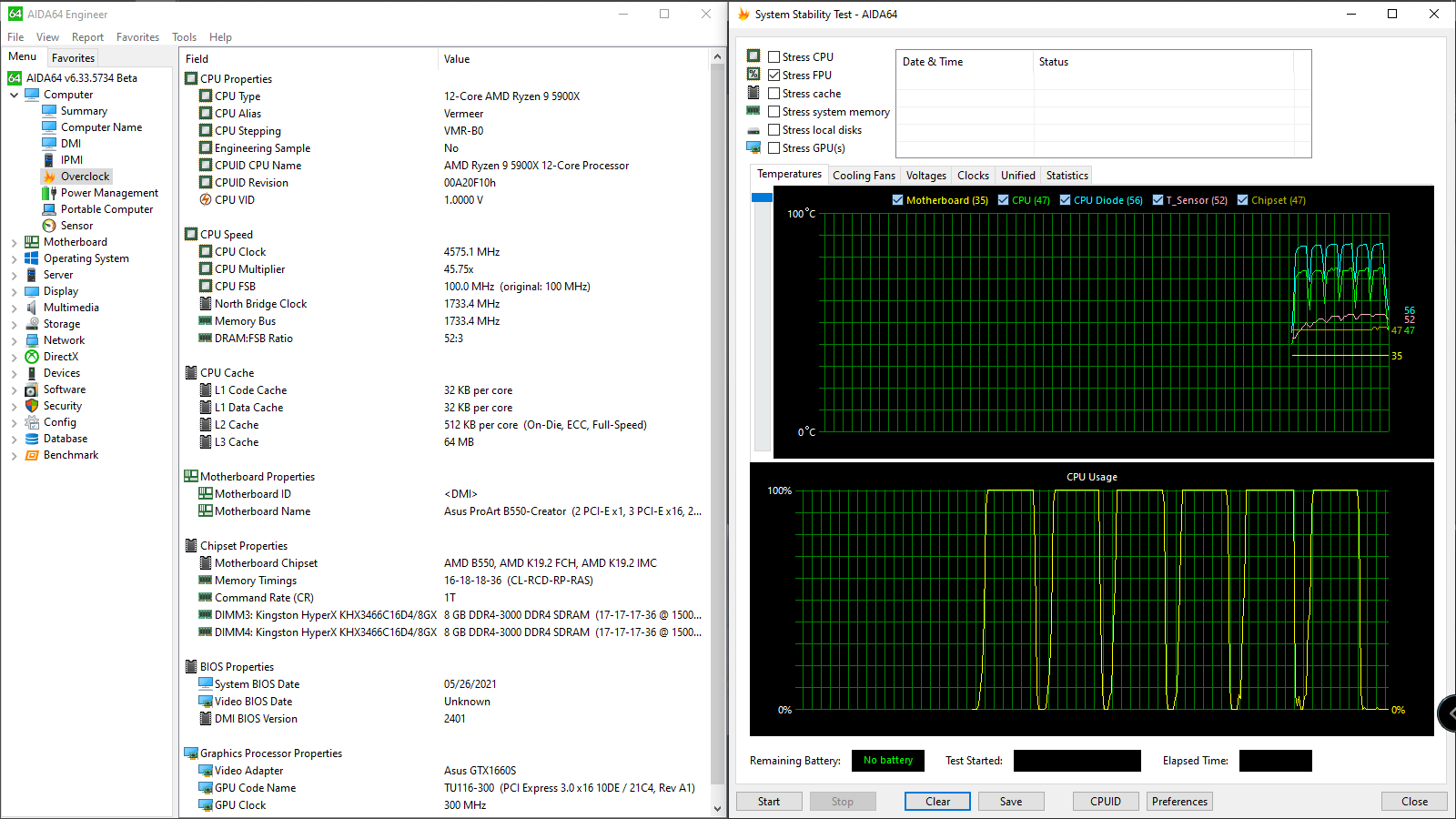 ASUS ProArt B550-Creator