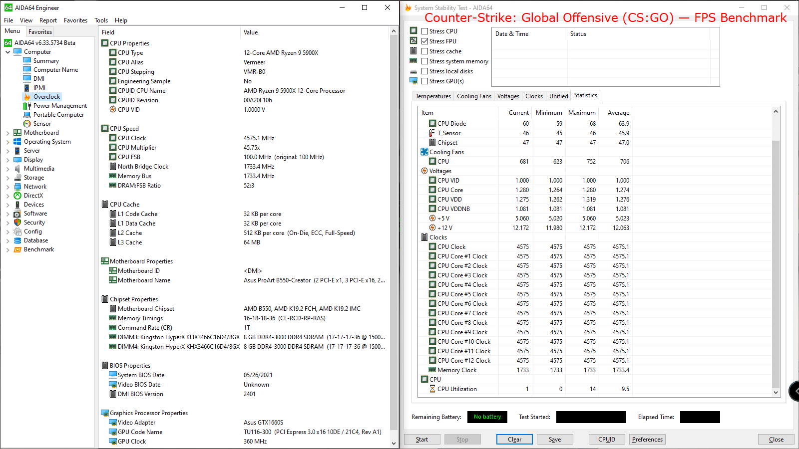 ASUS ProArt B550-Creator