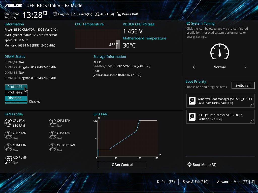 ASUS ProArt B550-Creator