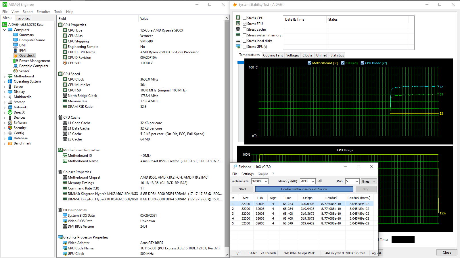 ASUS ProArt B550-Creator