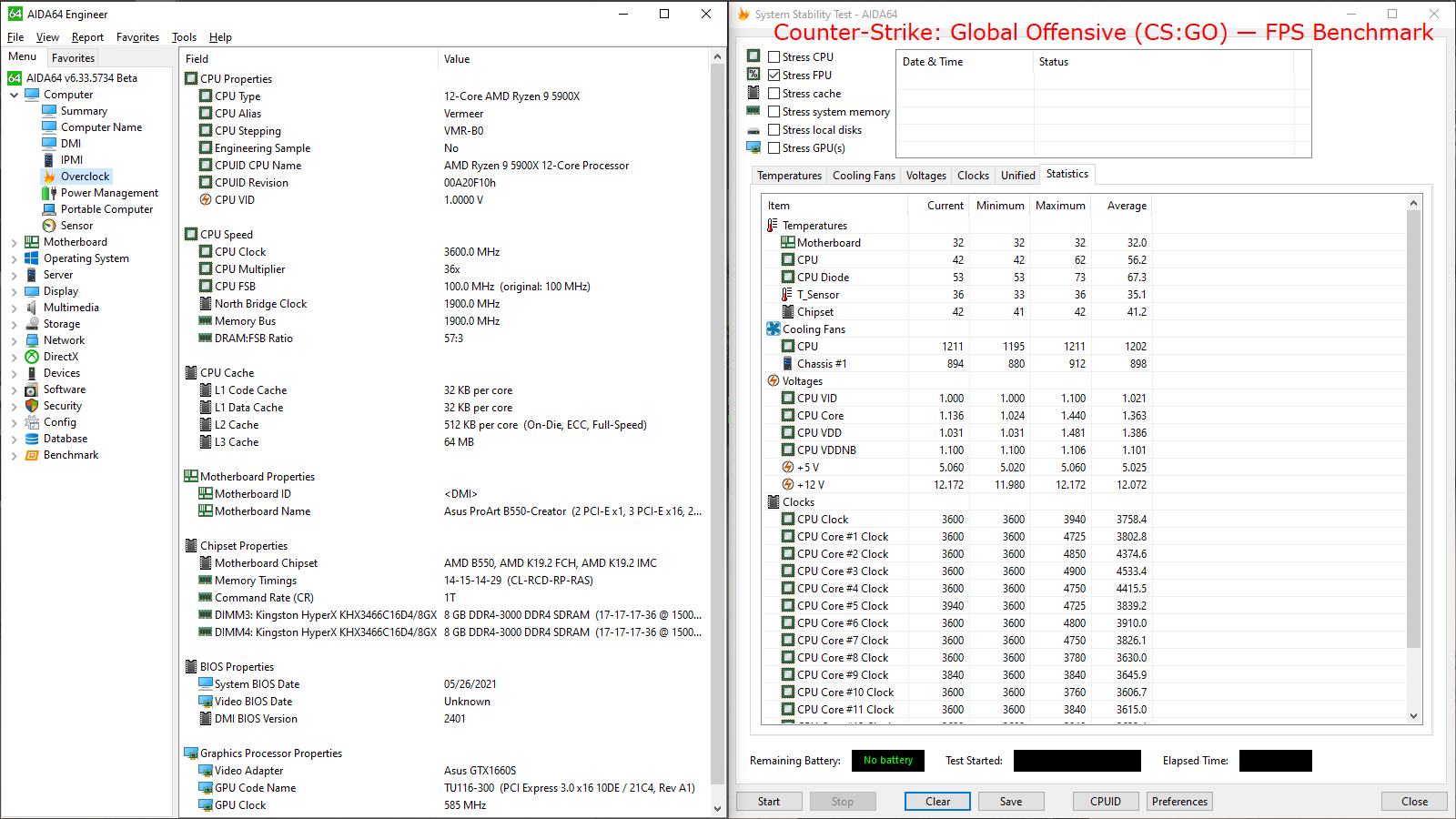 ASUS ProArt B550-Creator