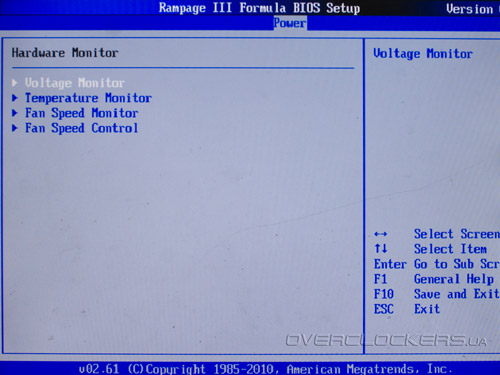 BIOS ASUS Rampage III Formula