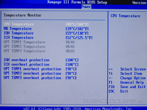 BIOS ASUS Rampage III Formula