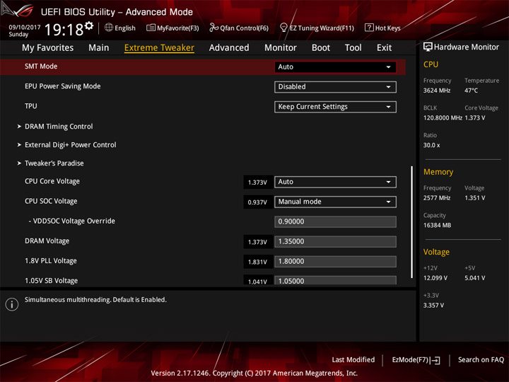 ASUS ROG Crosshair VI Hero (Wi-Fi ac)