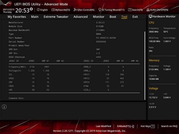 ASUS ROG Crosshair VIII Formula