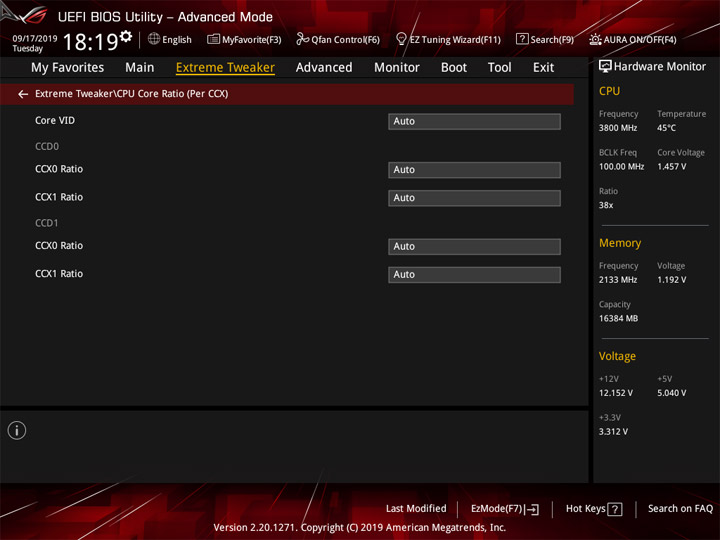 ASUS ROG Crosshair VIII Formula