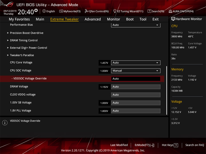 ASUS ROG Crosshair VIII Formula