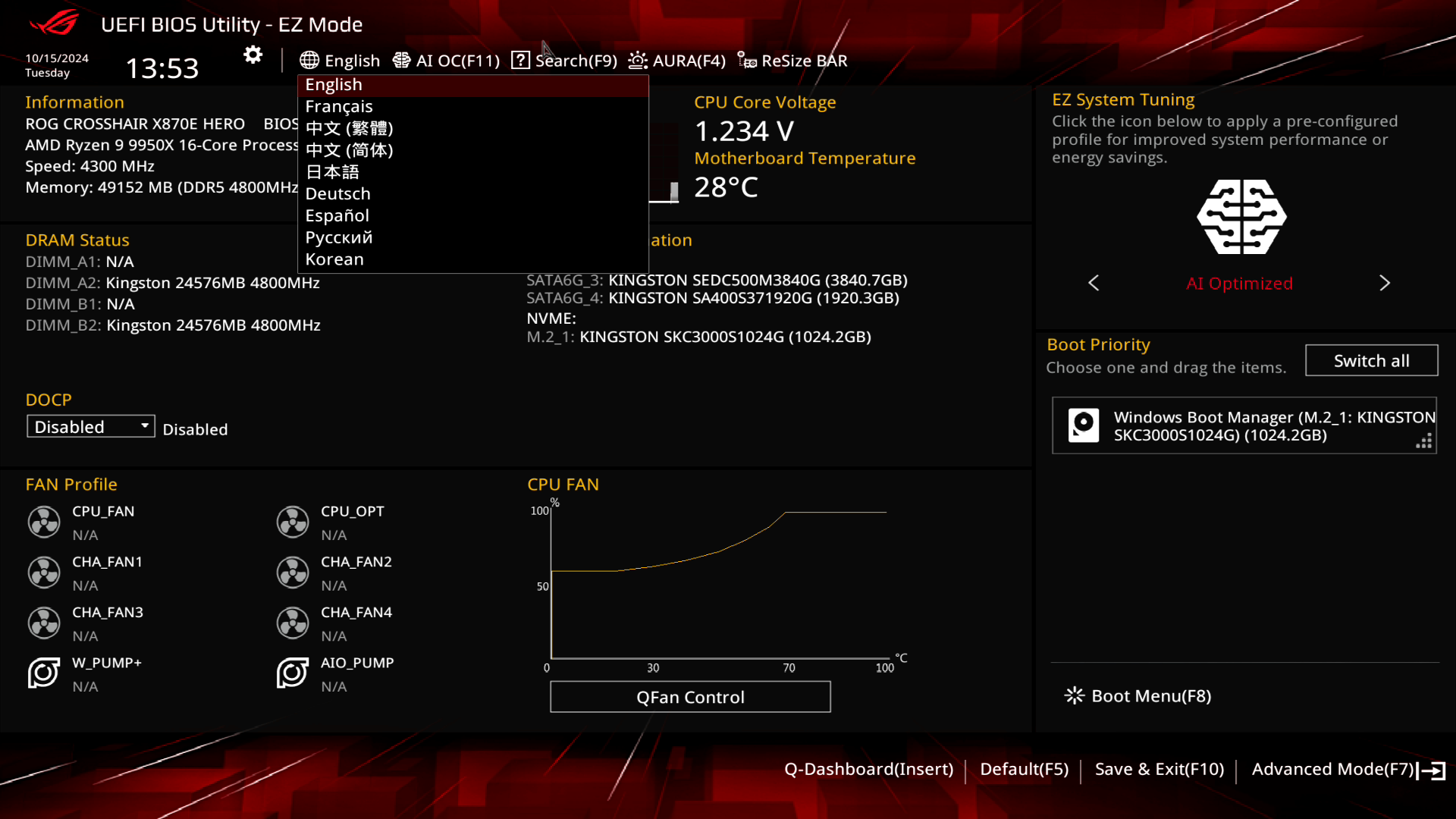 ASUS ROG Crosshair X870E Hero