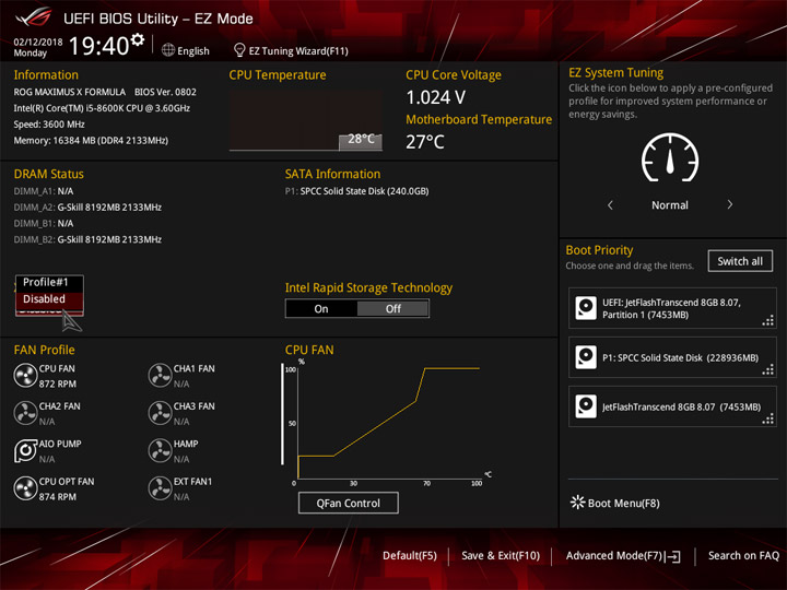 ASUS ROG Maximus X Formula