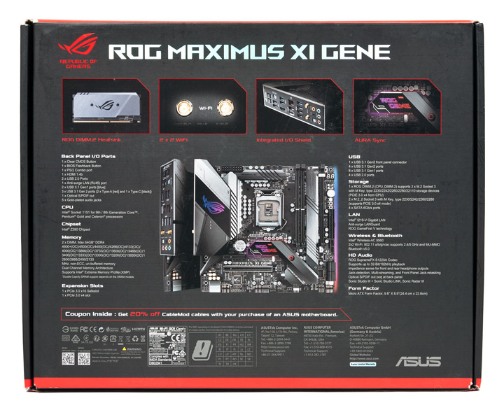 ASUS ROG Maximus XI Gene