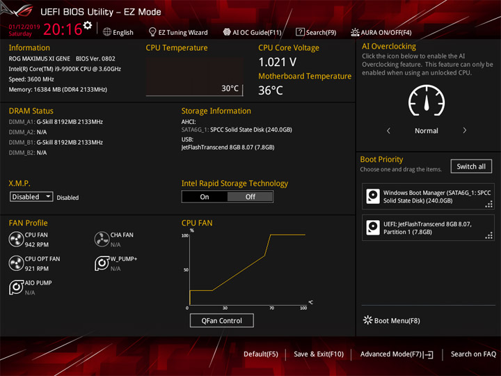 ASUS ROG Maximus XI Gene