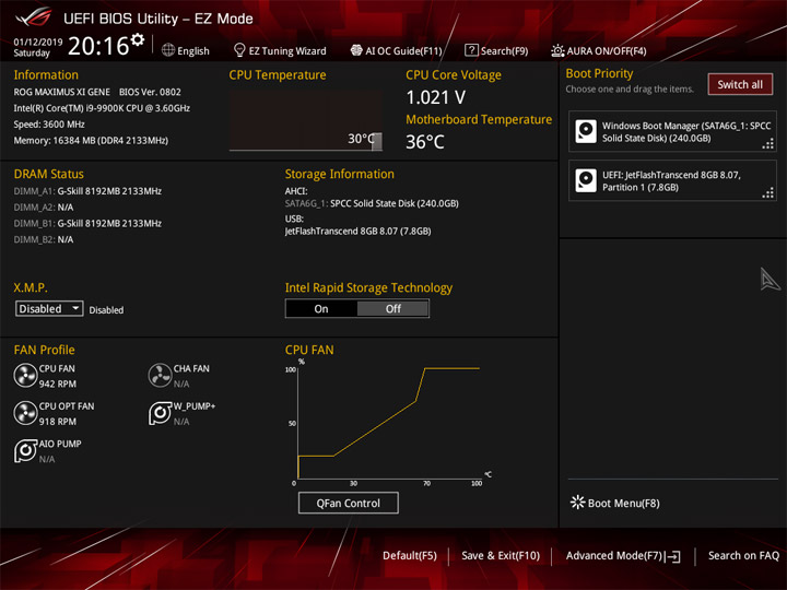 ASUS ROG Maximus XI Gene