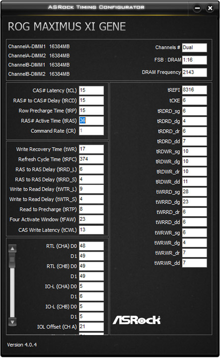 ASUS ROG Maximus XI Gene