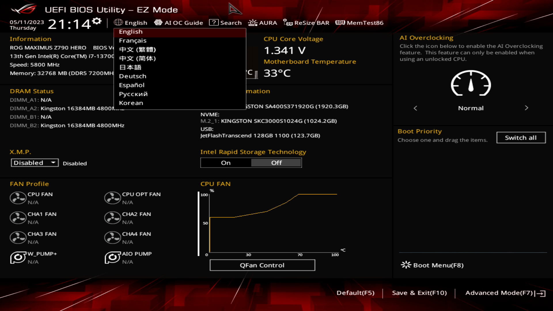 ASUS ROG Maximus Z790 Hero